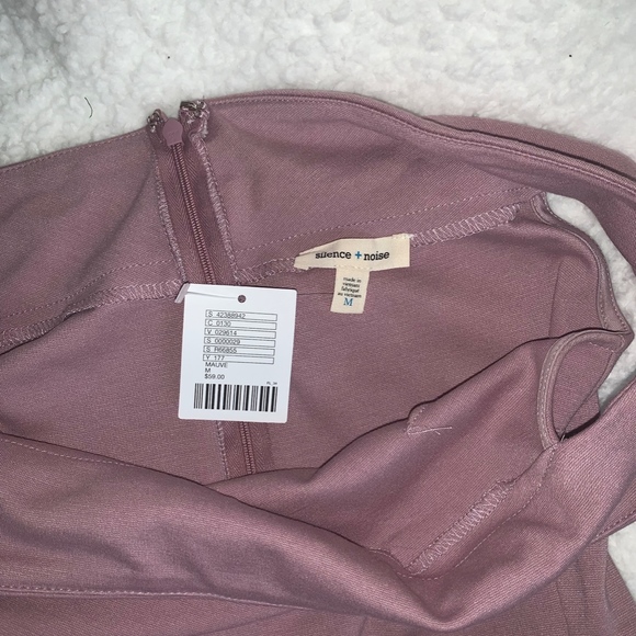 NWT- *MAUVE* silence & noise Cut-Out Dress!! - Picture 7 of 7